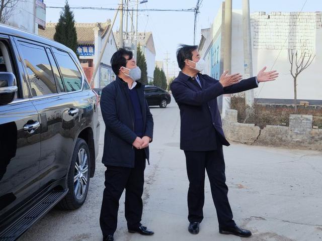 陕西省合阳县委李县平书记到坊镇渤海社区指导检查工作