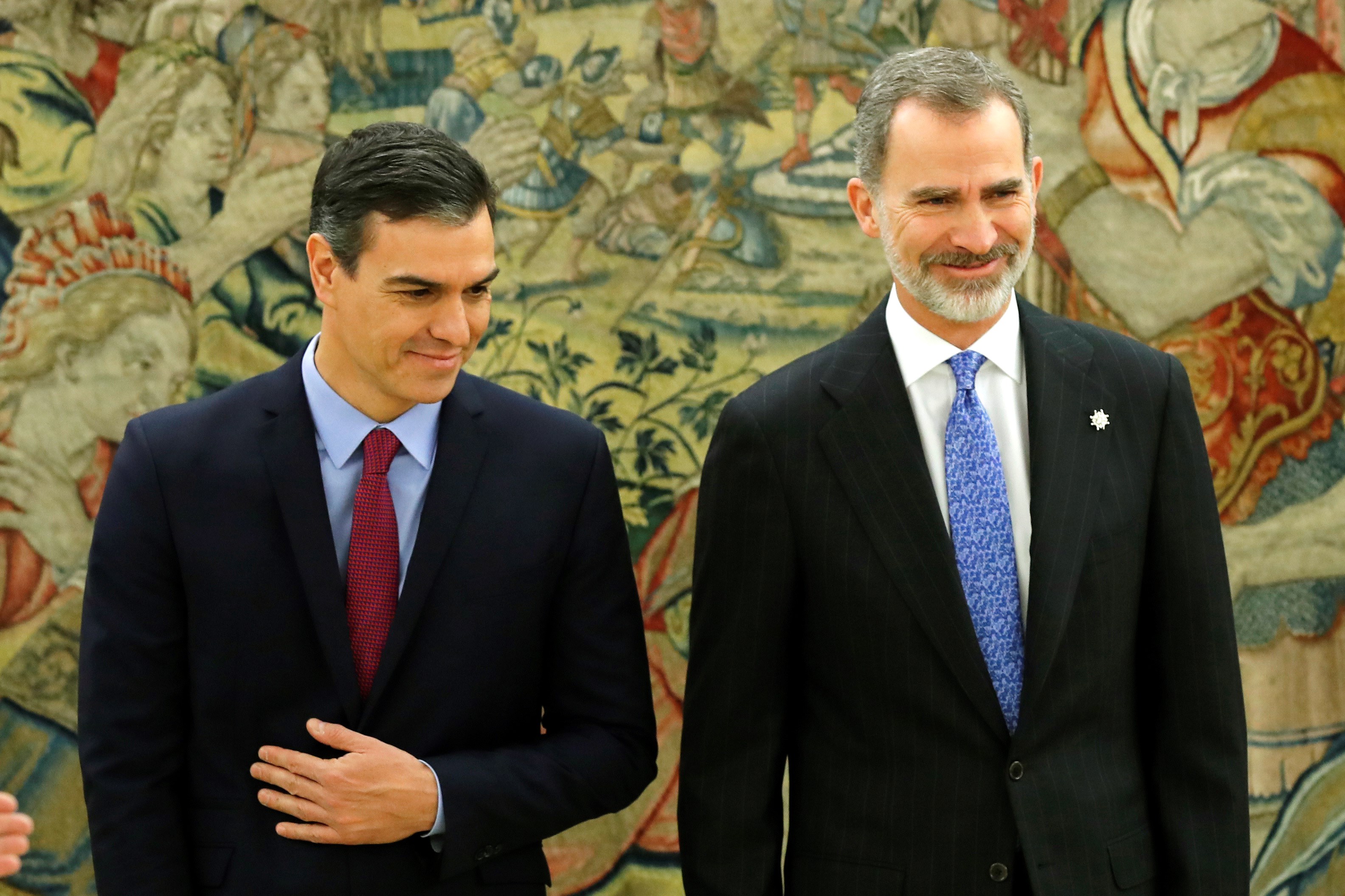 桑切斯宣誓就职西班牙首相