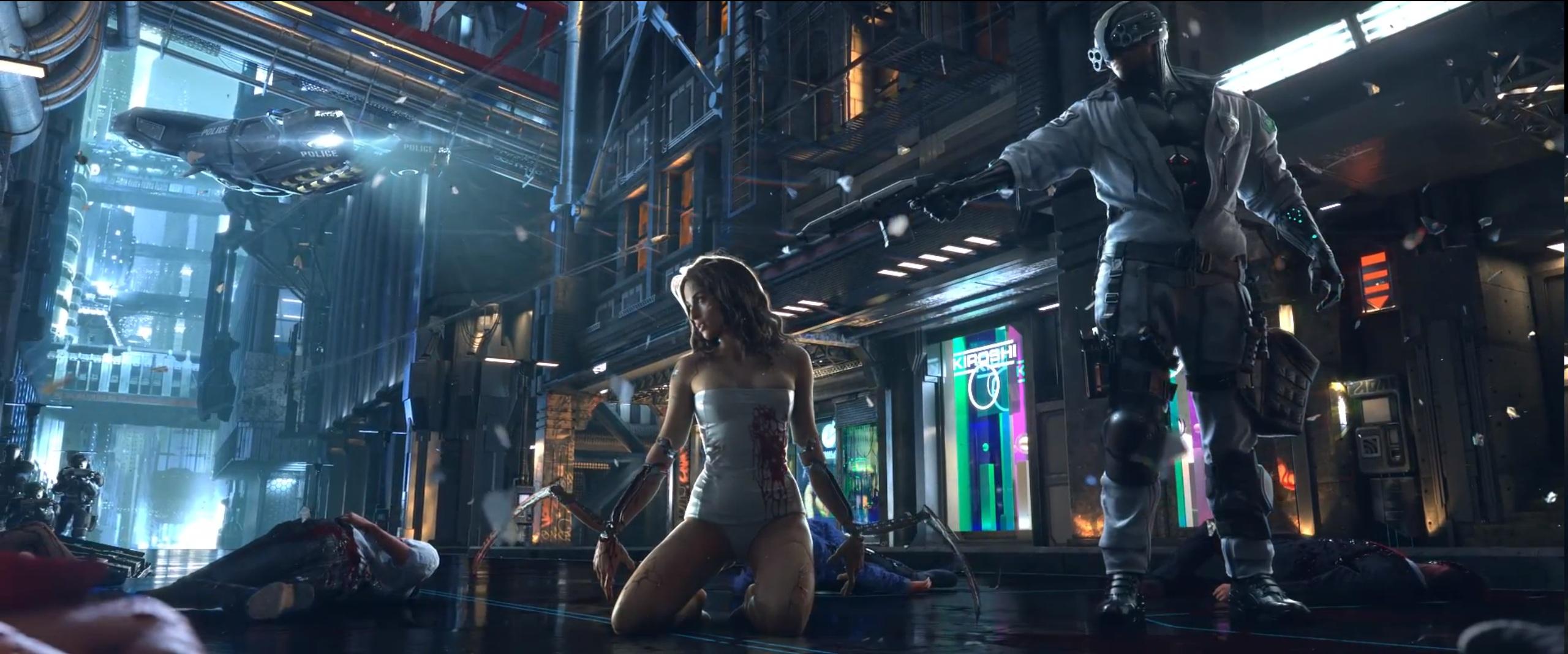 阿丽塔:战斗天使》,还有cd projekt red开发中的游戏 《赛博朋克2077