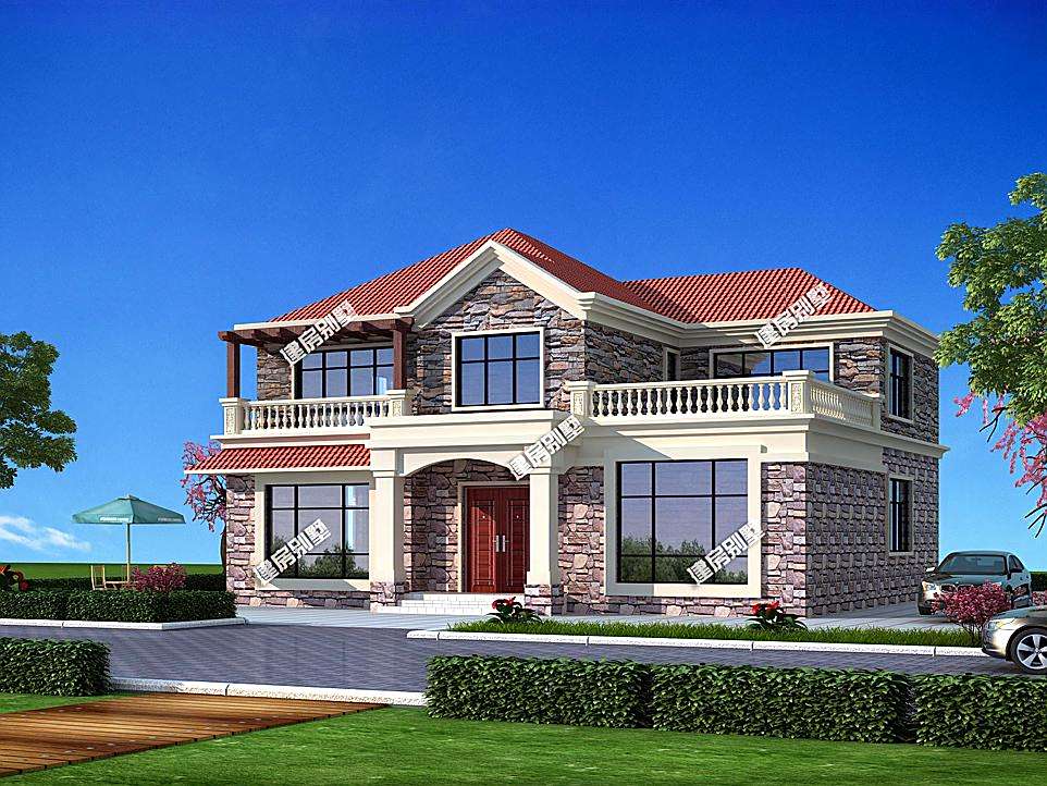 农村如何建二层小别墅?除了外观精致,布局更重要