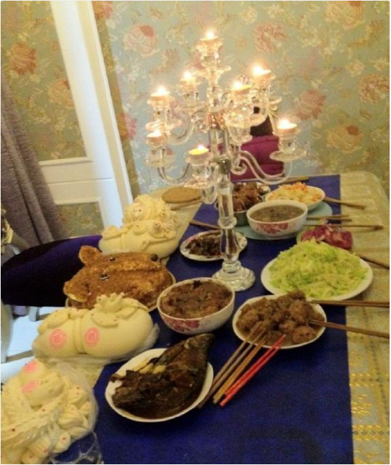 晒晒杨紫的豪宅:室内装修豪华高档,餐桌上还摆着一盏水晶灯