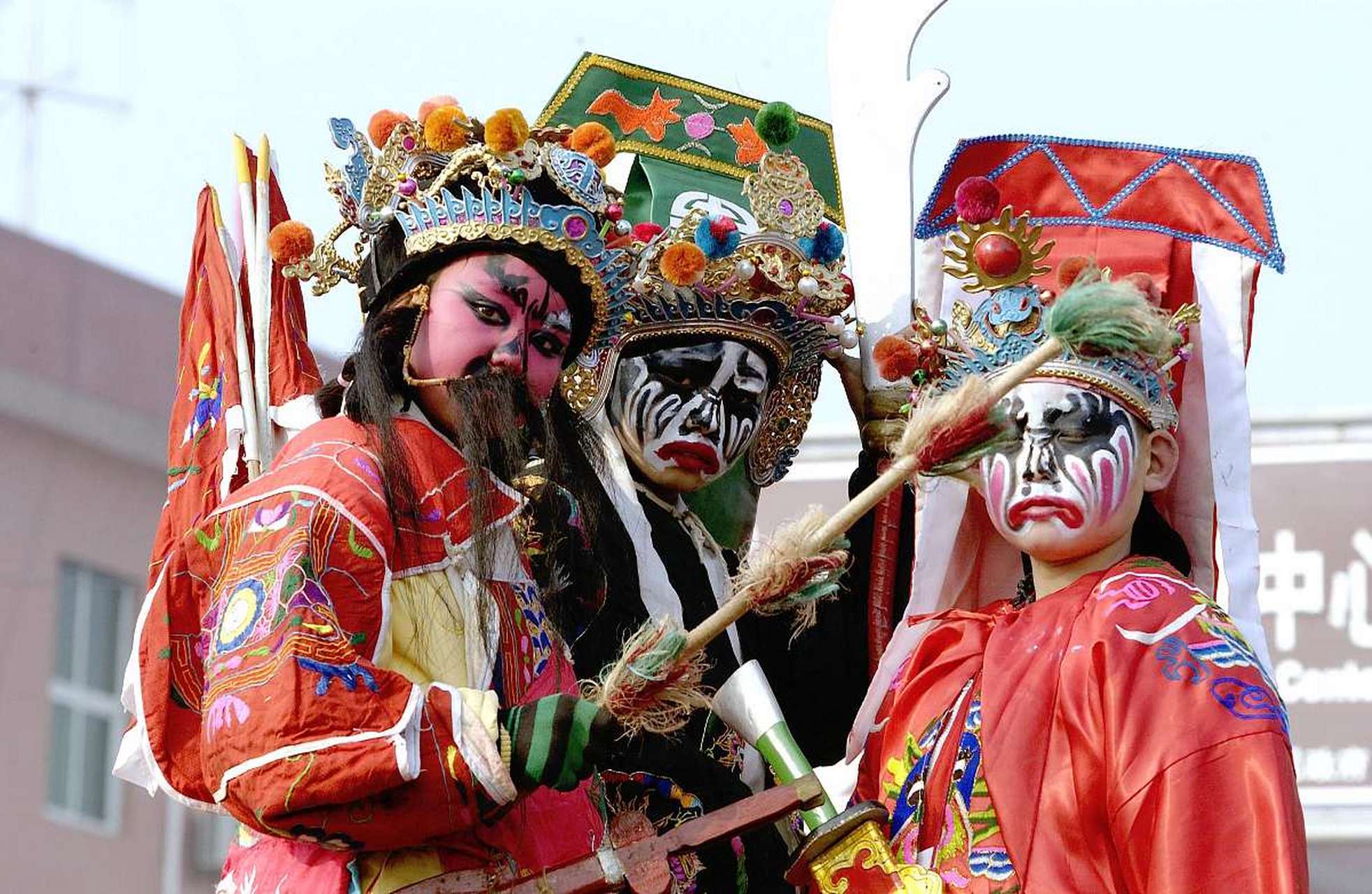 吕梁社火祭祀图片