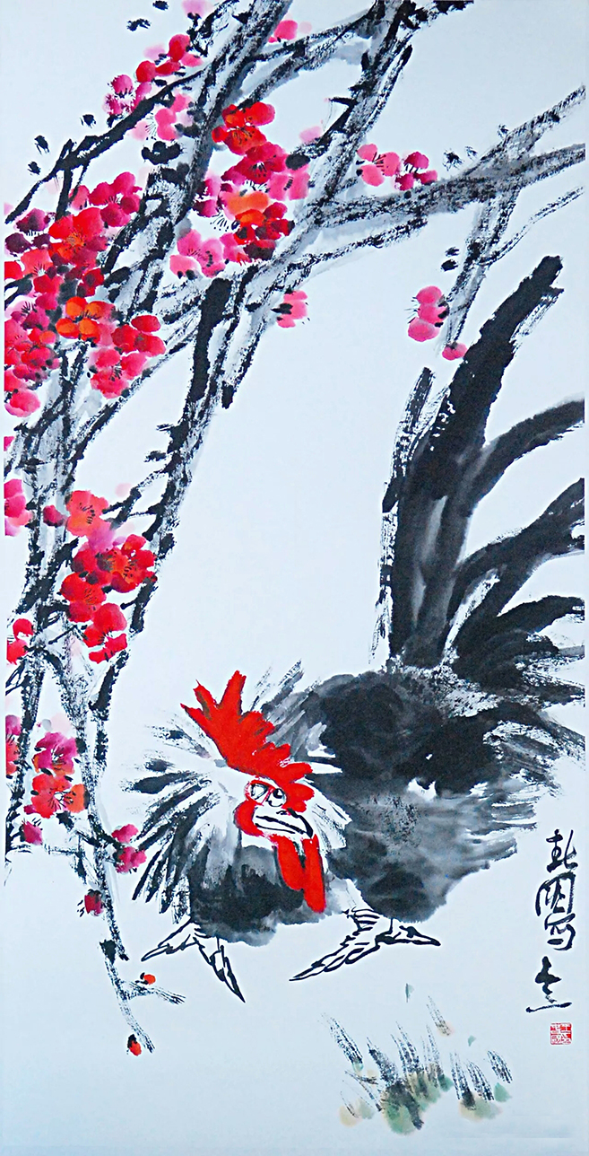 笔墨苍润,构思严谨的国画家王春国及其画作赏析