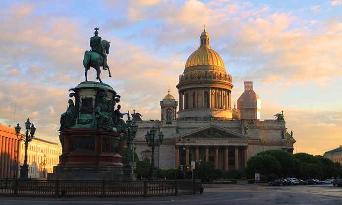 圣以撒大教堂是圣彼得堡最大的教堂,耗时40年才建成!