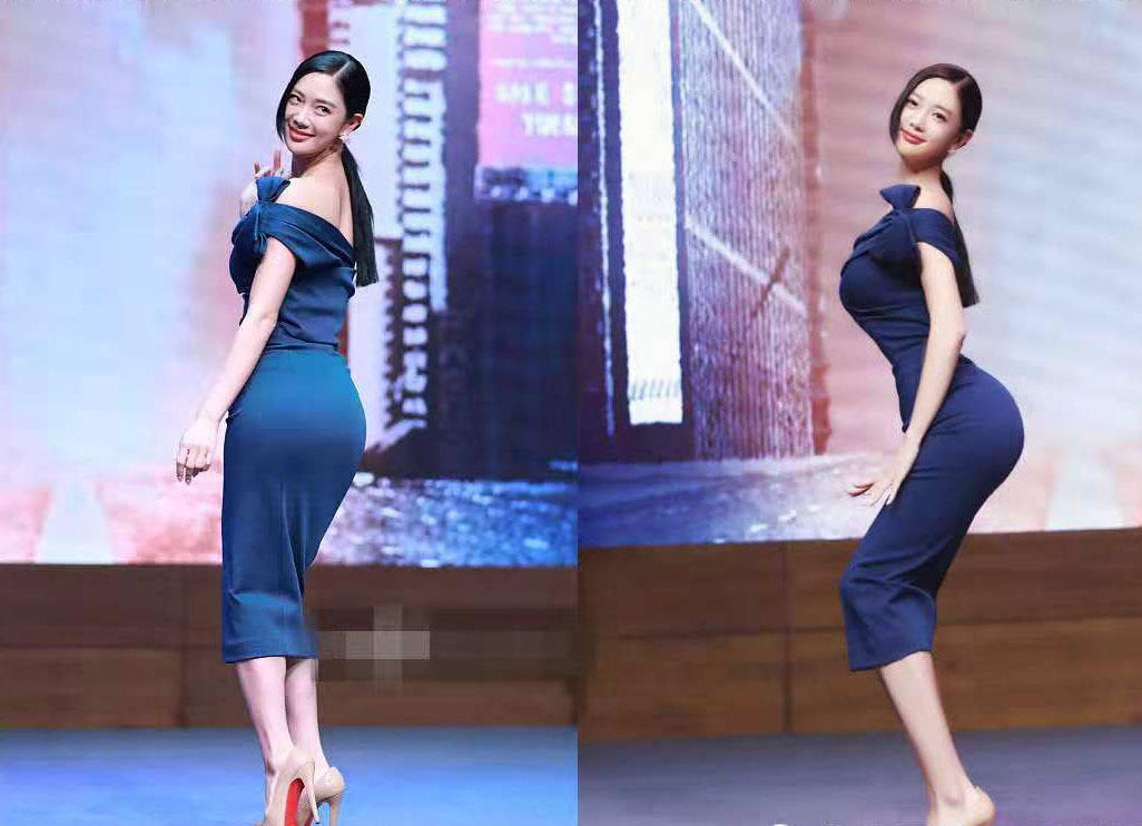 亚洲版的卡戴珊,穿紧身裙弯腰秀蜜桃臀,撩动网友的心弦