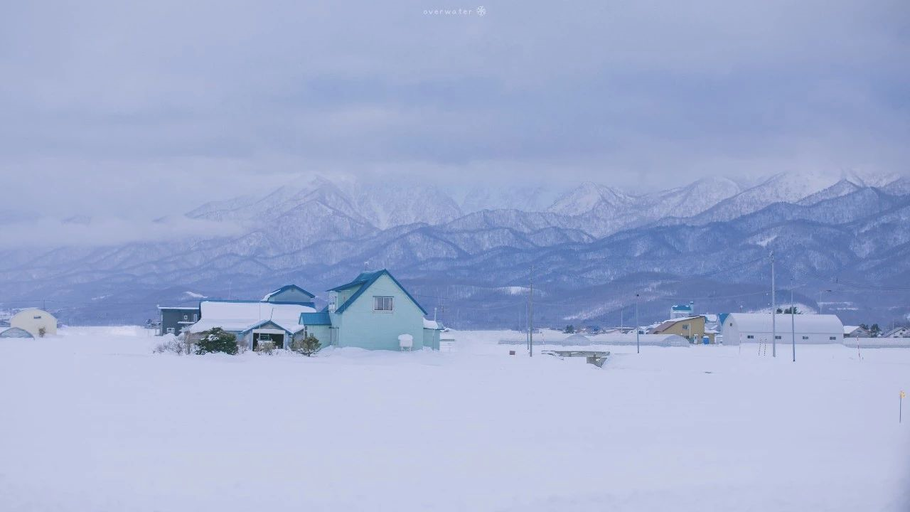 北海道雪景高清壁纸图片