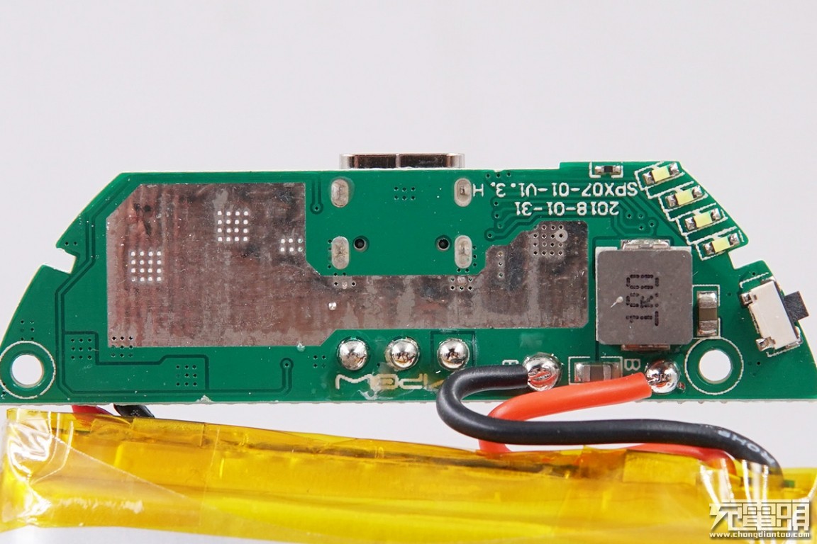 拆解报告:mipow power cube x双用无线充电宝(spx07)