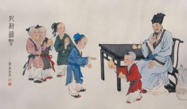 文学典故中的"孔融让梨",孔融后来怎么样了?网友看完莫名心疼