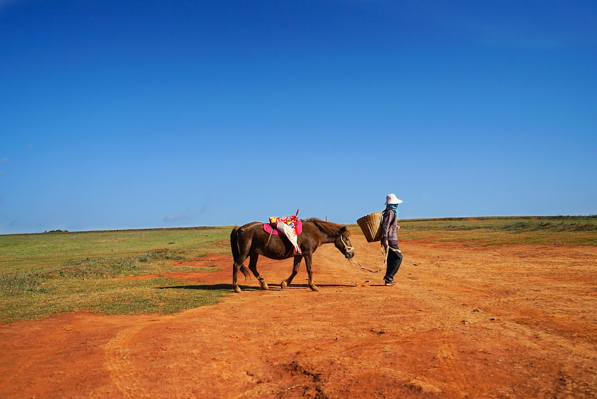 云南昆明之寻甸北大营草场  亲爱的读者们,今天我要向你们推荐一个