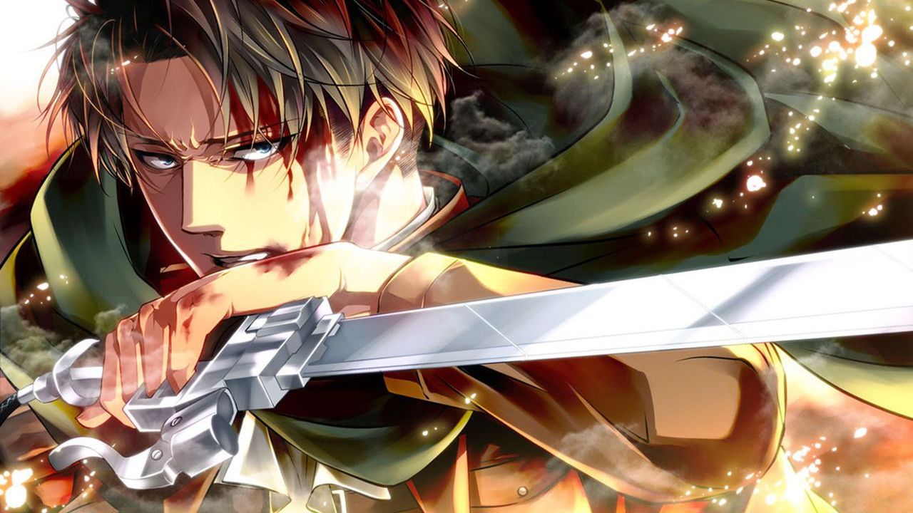 利威尔兵长精美壁纸分享,最矮"巨人"!