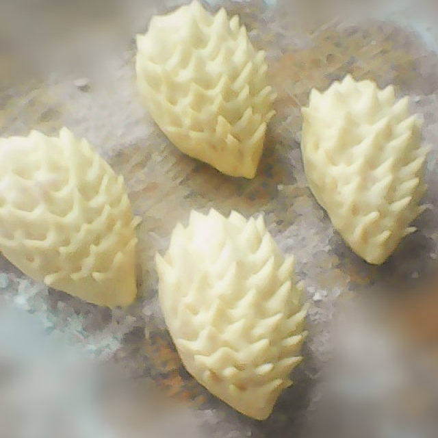 刺猬馒头,造型可爱,做法简单,孩子最喜欢了