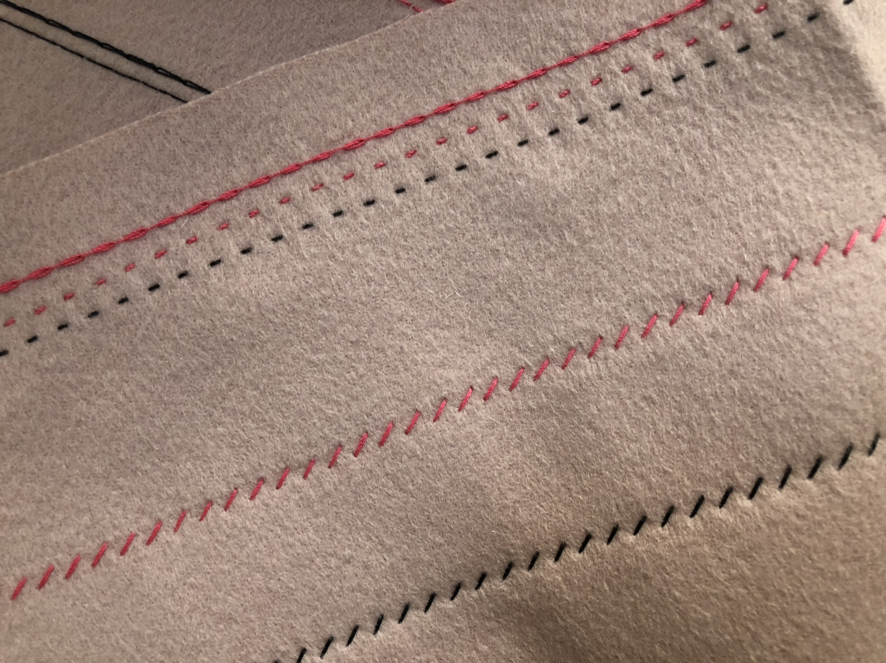 莲藕花车特种花样缝纫机线迹图集