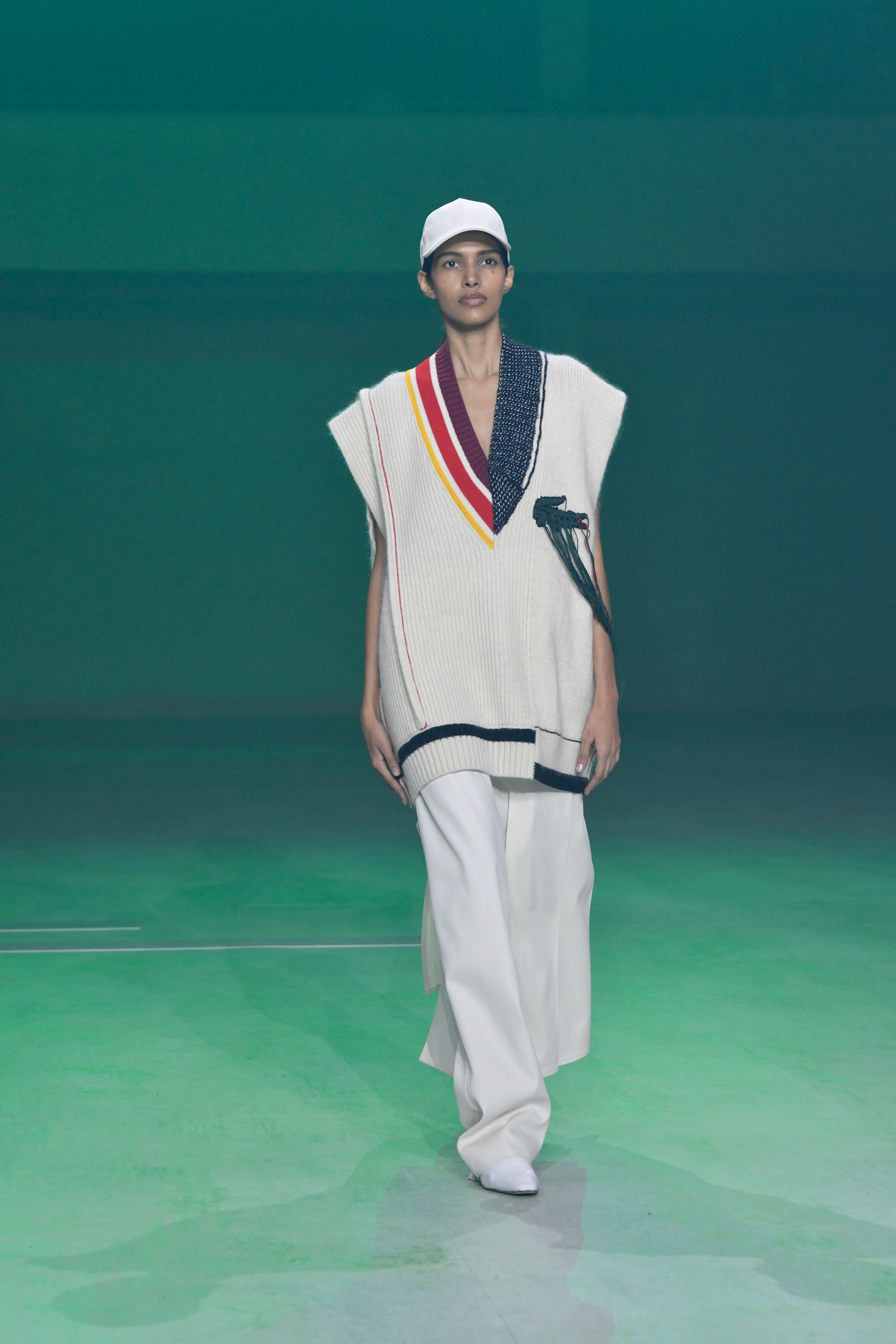 巴黎时装周:lacost发布新品成衣