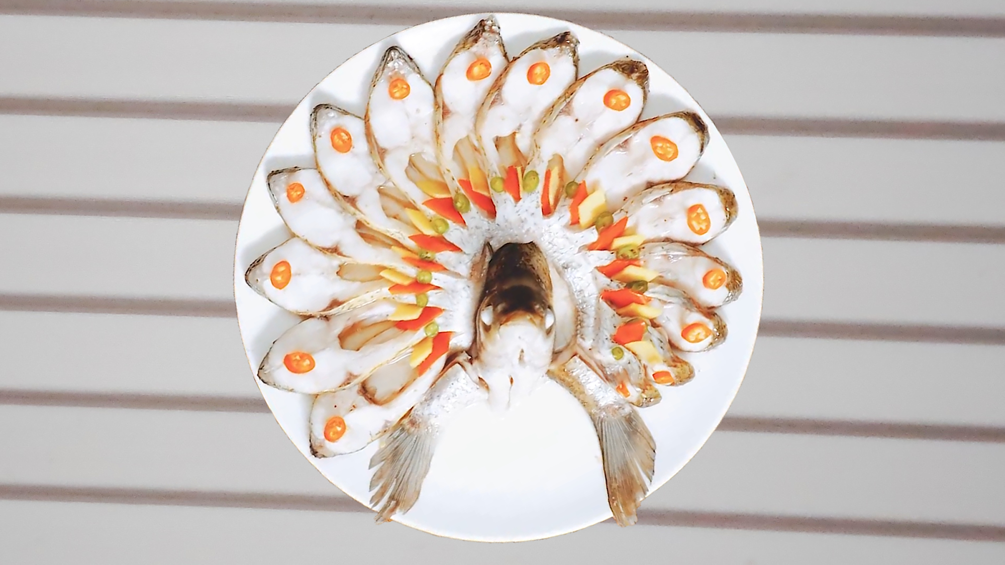 孔雀开屏鱼,颜值与味道并存的家常菜,就算是年夜饭也能拿出手