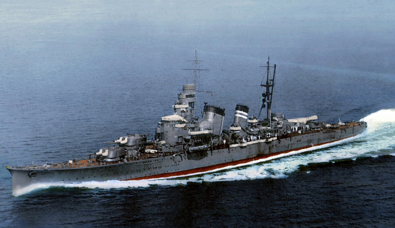 二战日本重巡洋舰盘点,在美国海军的打击下基本全军覆没!