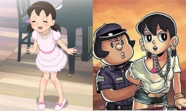 当熟悉的动漫角色换一种画风:熊大变美男子,小兰"变小