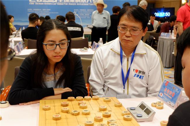 象棋双人赛陈丽淳/所司和晴领跑