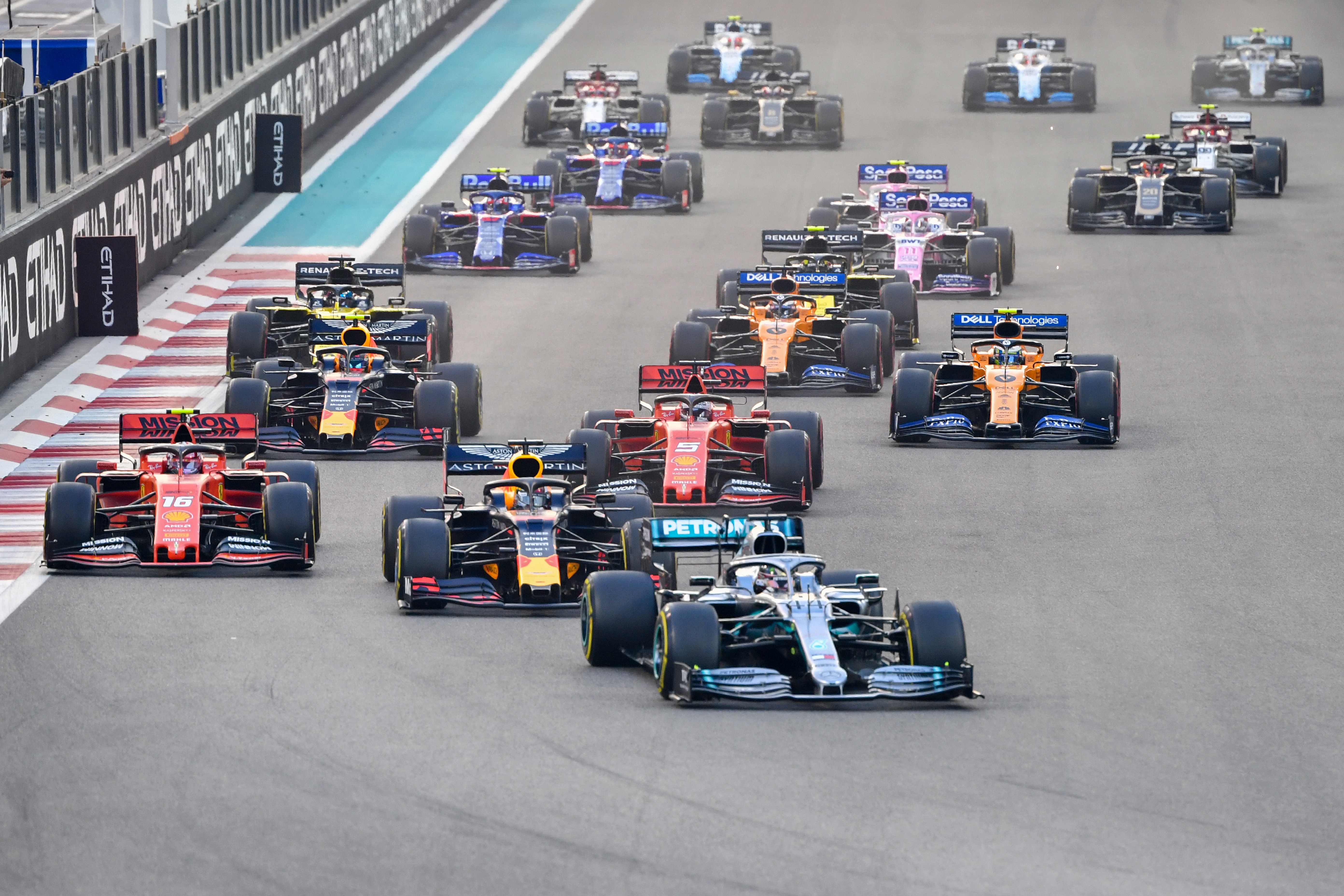 赛车——f1阿布扎比大奖赛:汉密尔顿夺冠(30)