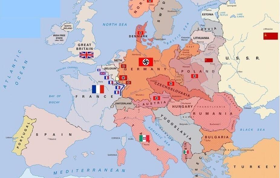 两次世界大战,为什么英国和法国都是队友呢?