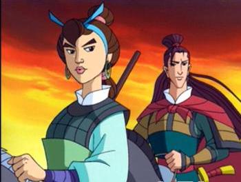 瓜瓜呱呱!忆童年,意难平cp——狄青和百花公主!