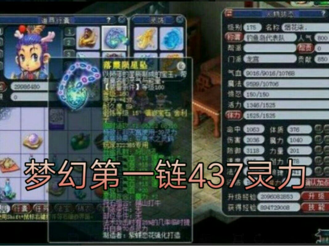 梦幻西游:全服第一天价项链高达437灵,专用再出悲剧玩家被坑惨