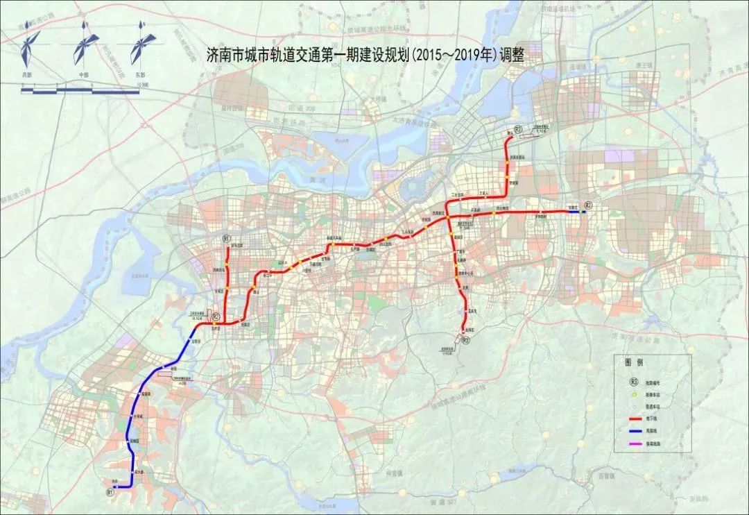 淄博地铁规划图图片