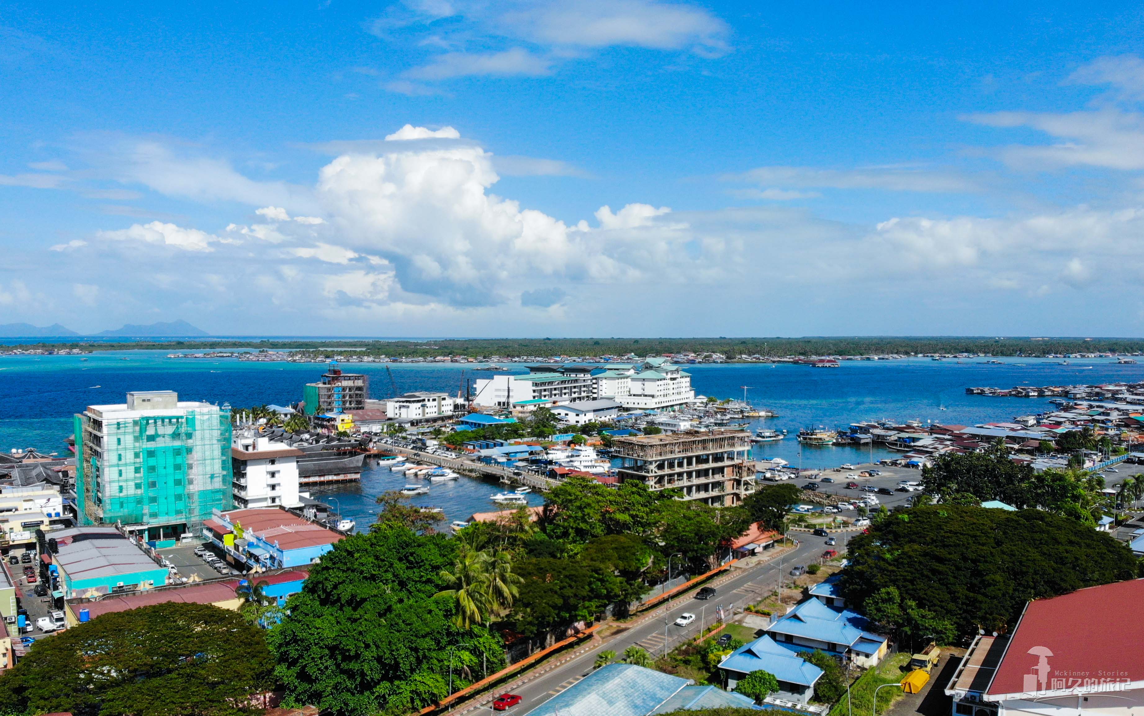 航拍仙本那:曾经的小渔村 如今的人间天堂 美到窒息