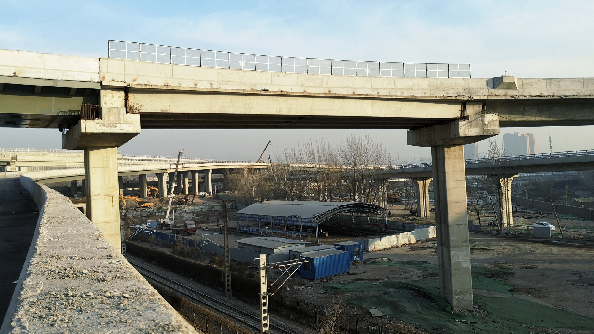 实拍太原市内最复杂的大型互通立交桥,老司机来到这里也要被绕晕