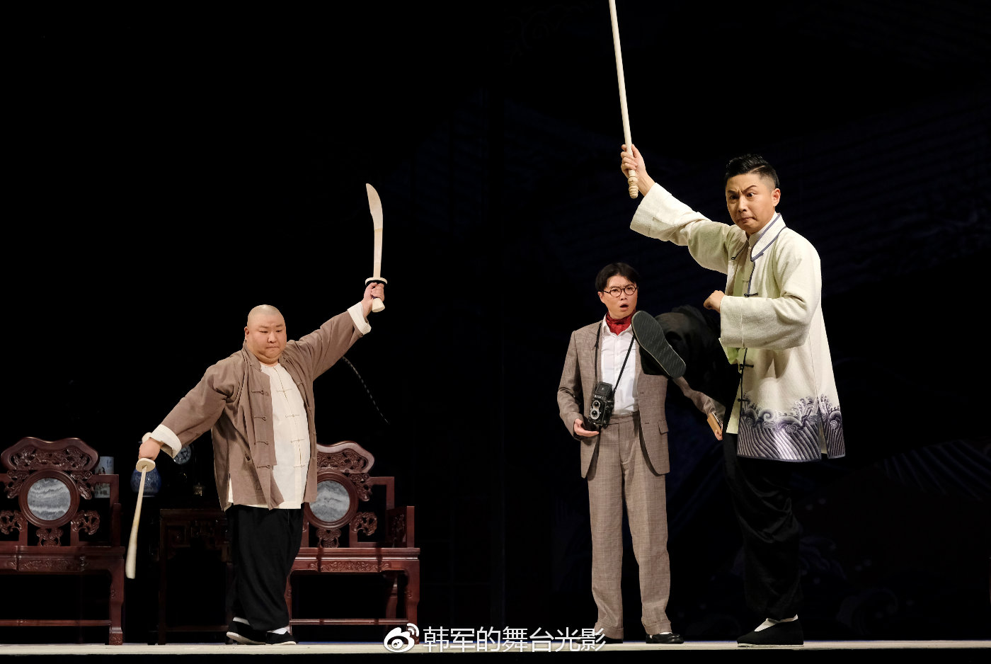 北京人艺三排田汉名剧《名优之死》年轻演员撑起年度大戏(剧照)