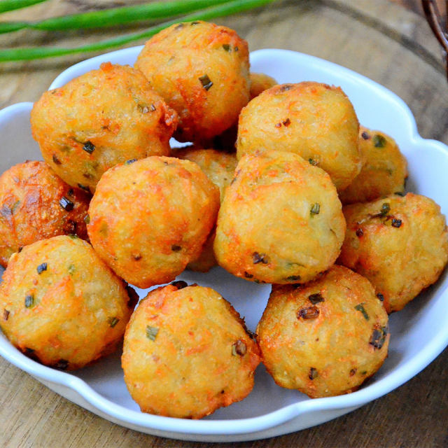 藕圆,外酥里嫩,超好吃