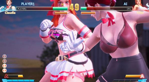 国产格斗游戏上架steam 开发者:胸部模拟很逼真 爆衣系统完美