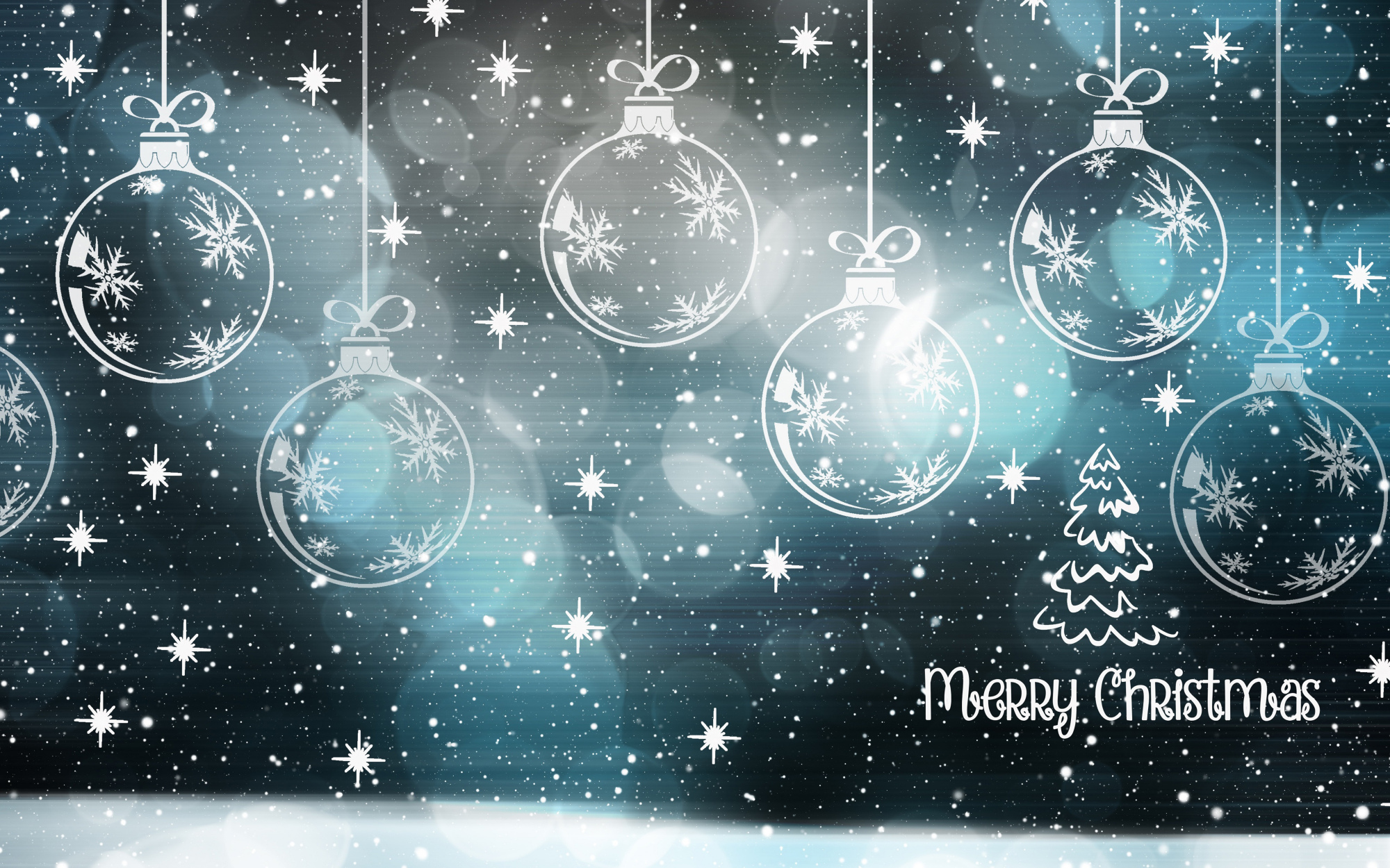 圣诞主题壁纸!大家圣诞快乐!