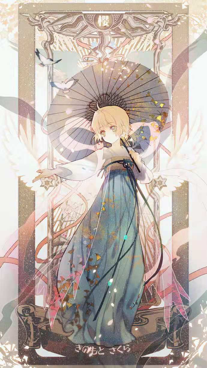 二次元古风唯美壁纸,花开花落,往往只在一瞬间!