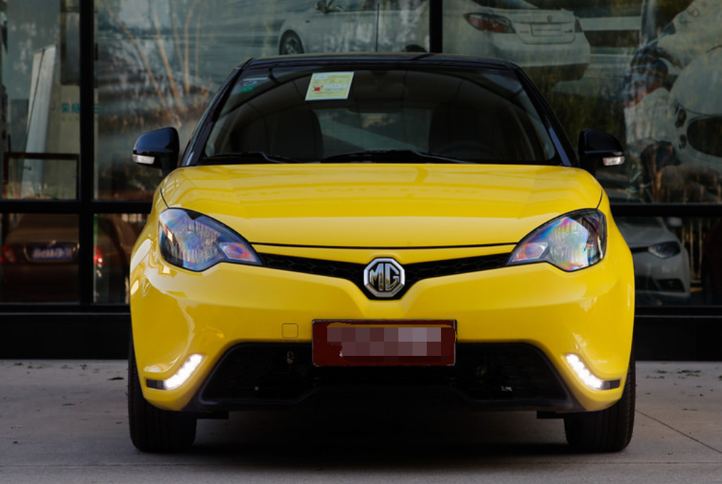 名爵mg3新颖的造型设计,不一样的外观,散发出青春气息