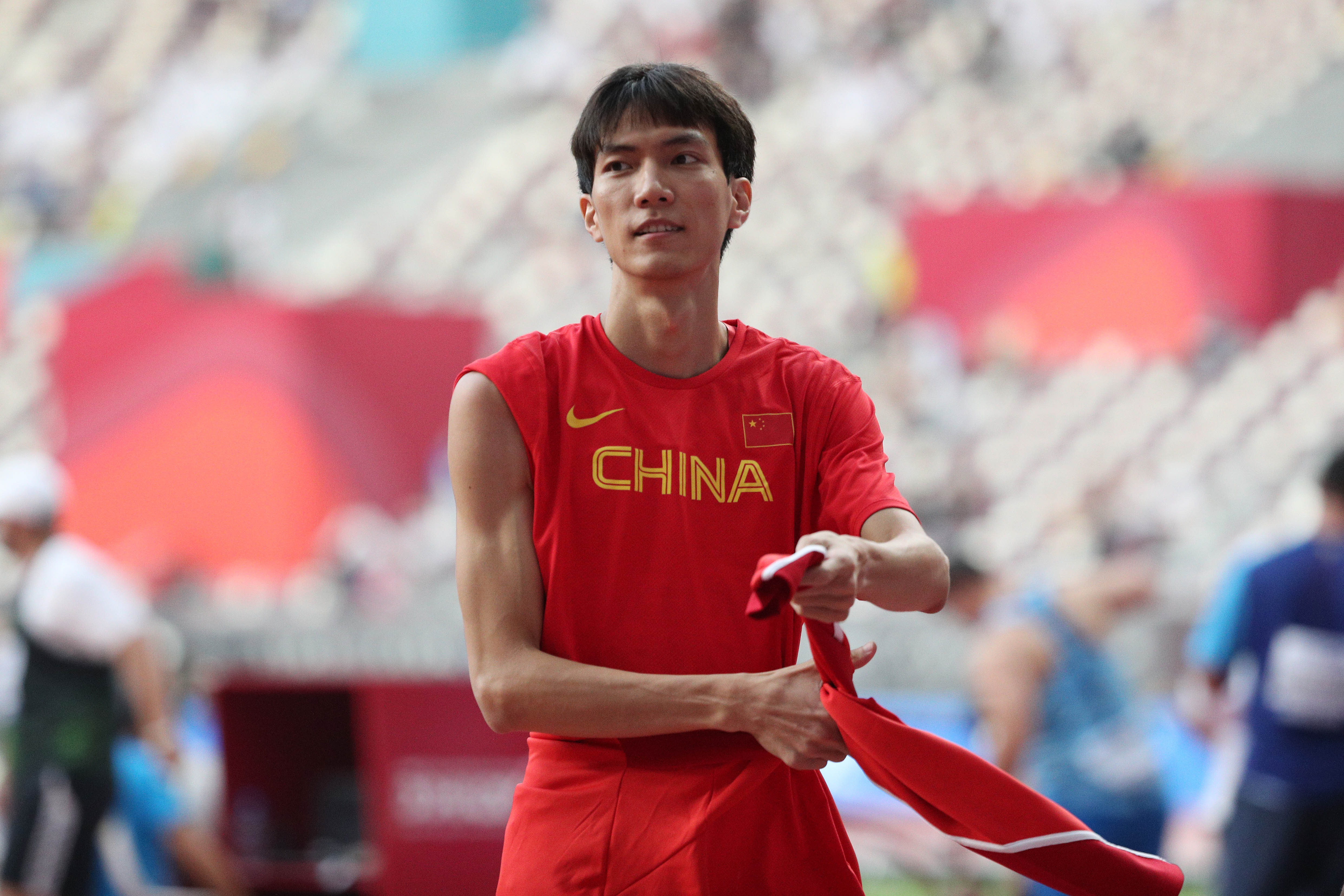 田径——男子跳高:中国选手王宇晋级决赛