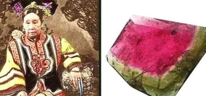姑娘带翡翠西瓜鉴宝,称是慈禧赐给祖上的,专家:慈禧是你什么人