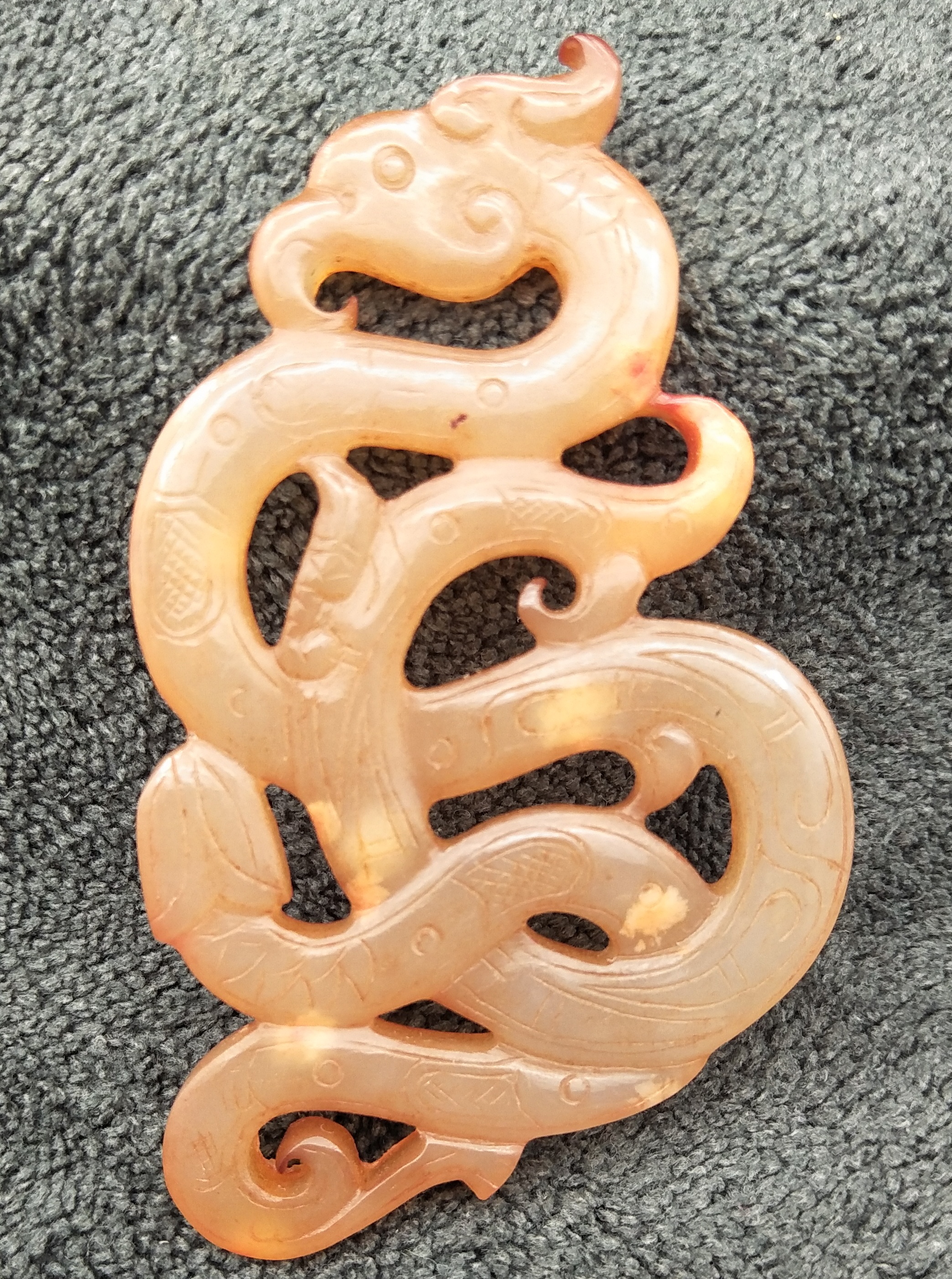 精美的自藏战国组玉佩分享