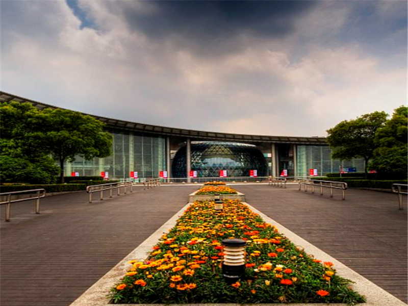 上海世纪公园花钟图片