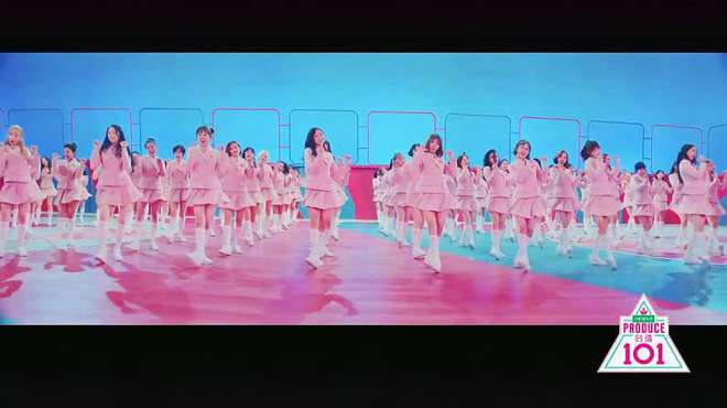 [图]《创造101》主题曲MV版来了，绝对让你眼花