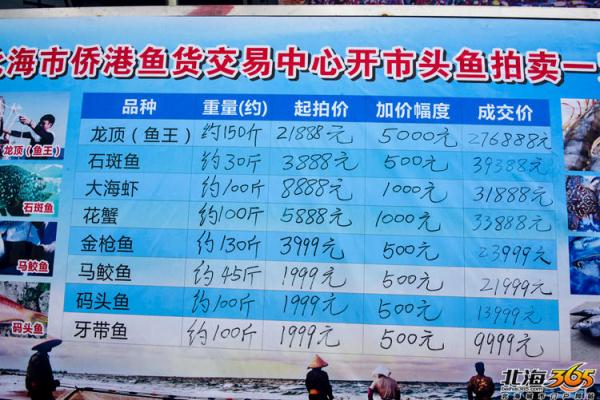 152斤罕见龙顶鱼王拍出27万高价