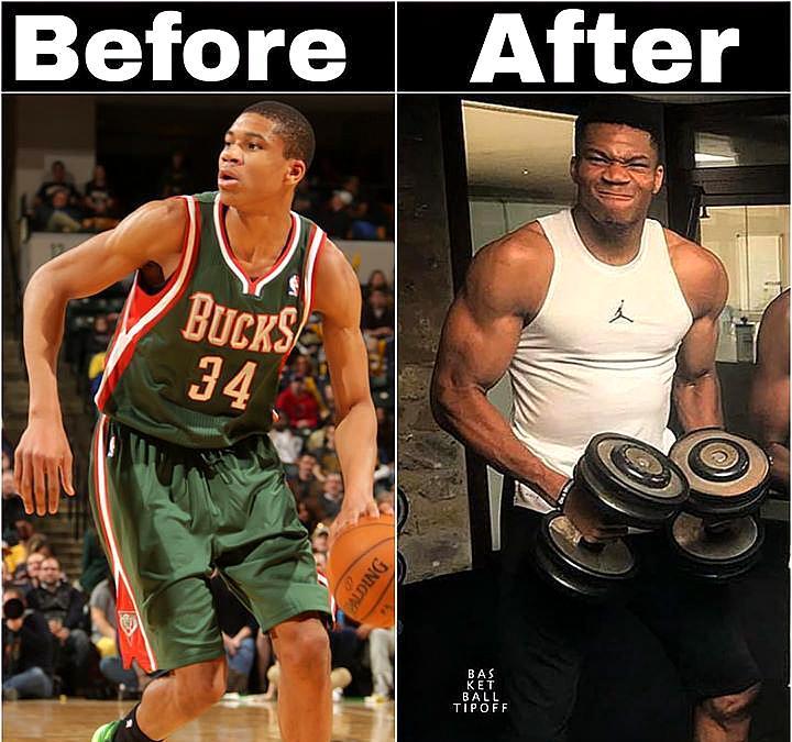 nba的球衣小一号?还是字母哥肌肉太多,导致球衣不合身