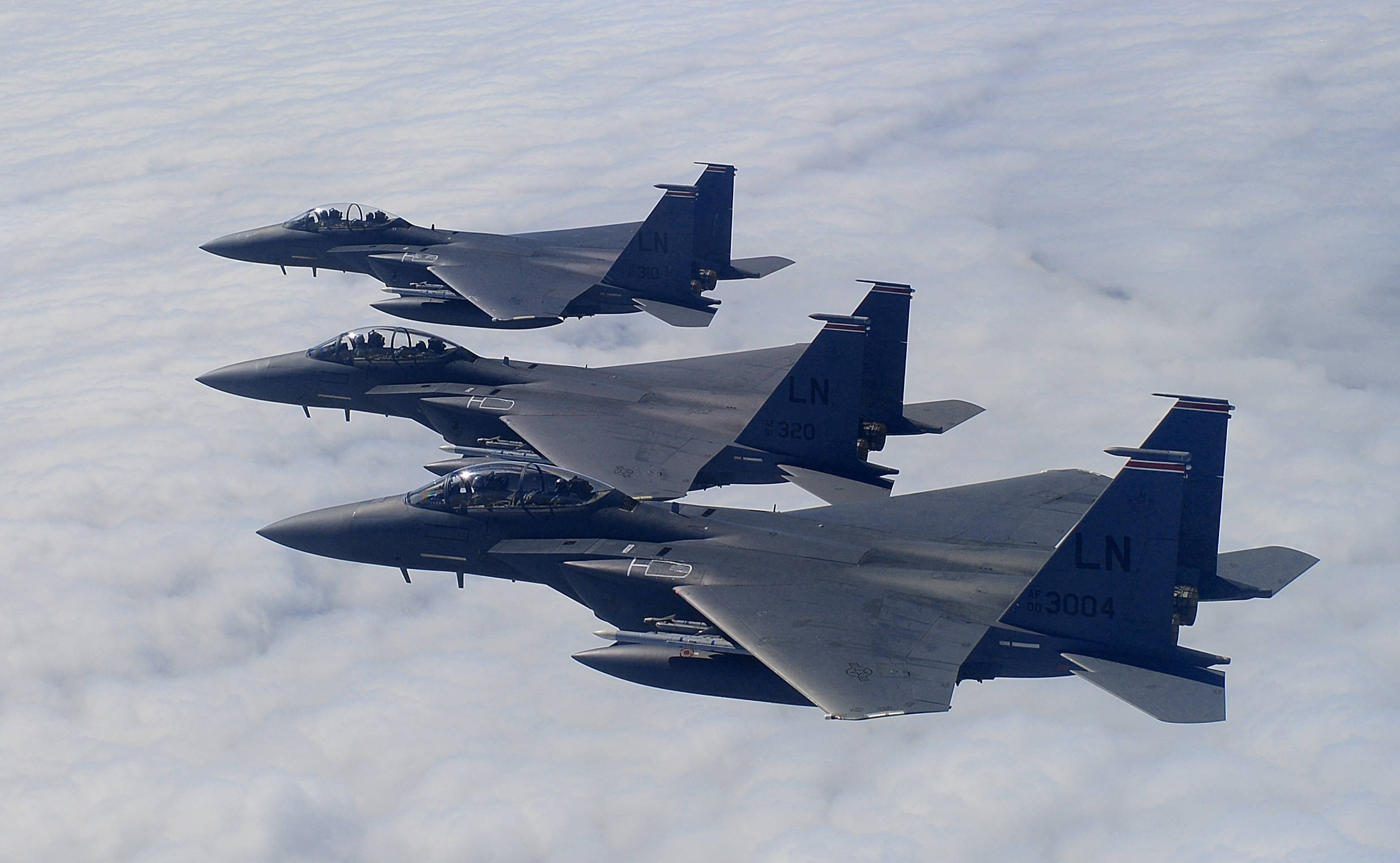 美国空军f-15战斗机