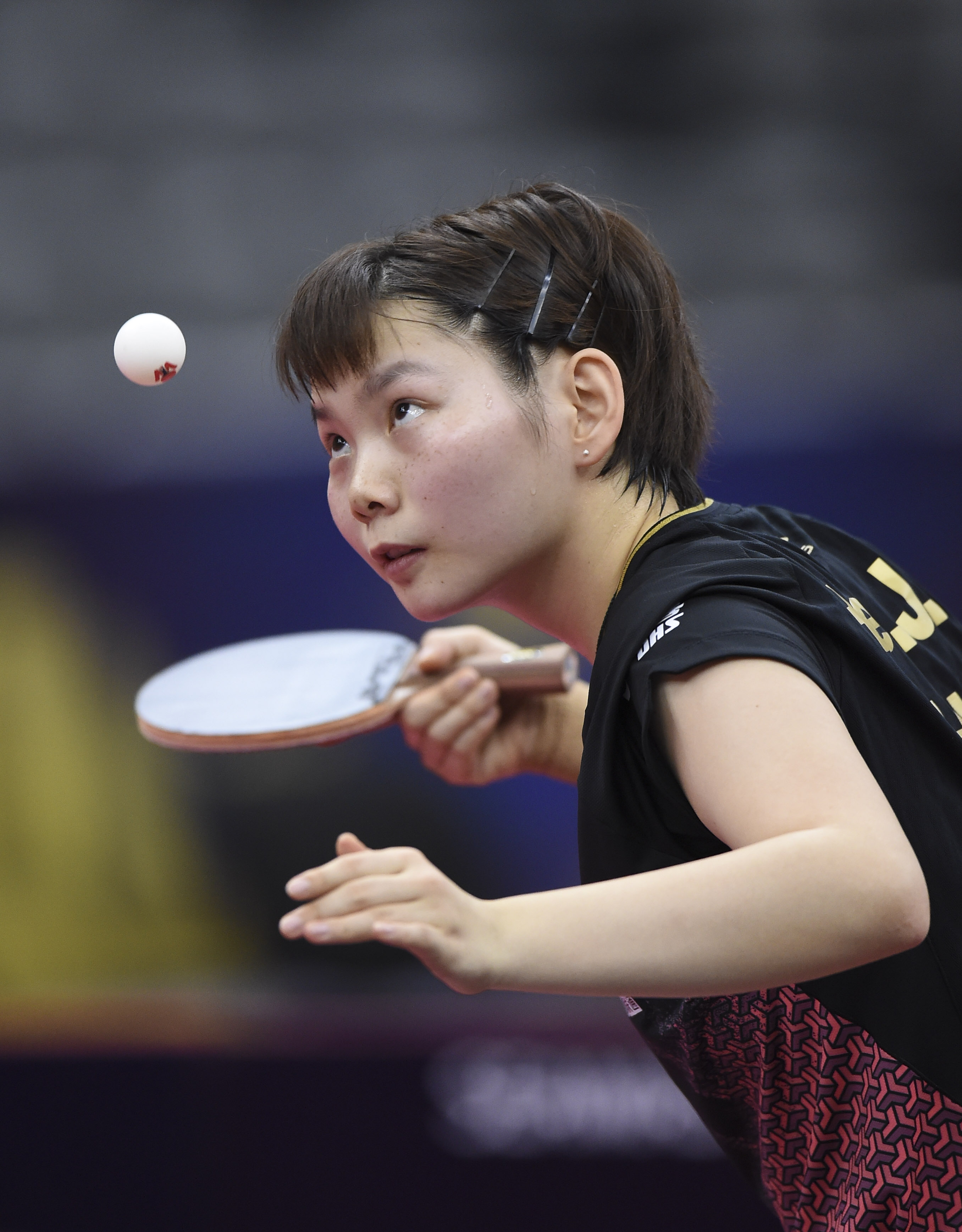乒乓球——卡塔尔公开赛:何卓佳胜平野美宇
