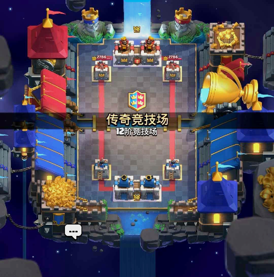 《皇室战争》各竞技场全貌,皇家竞技场太有威严感了!