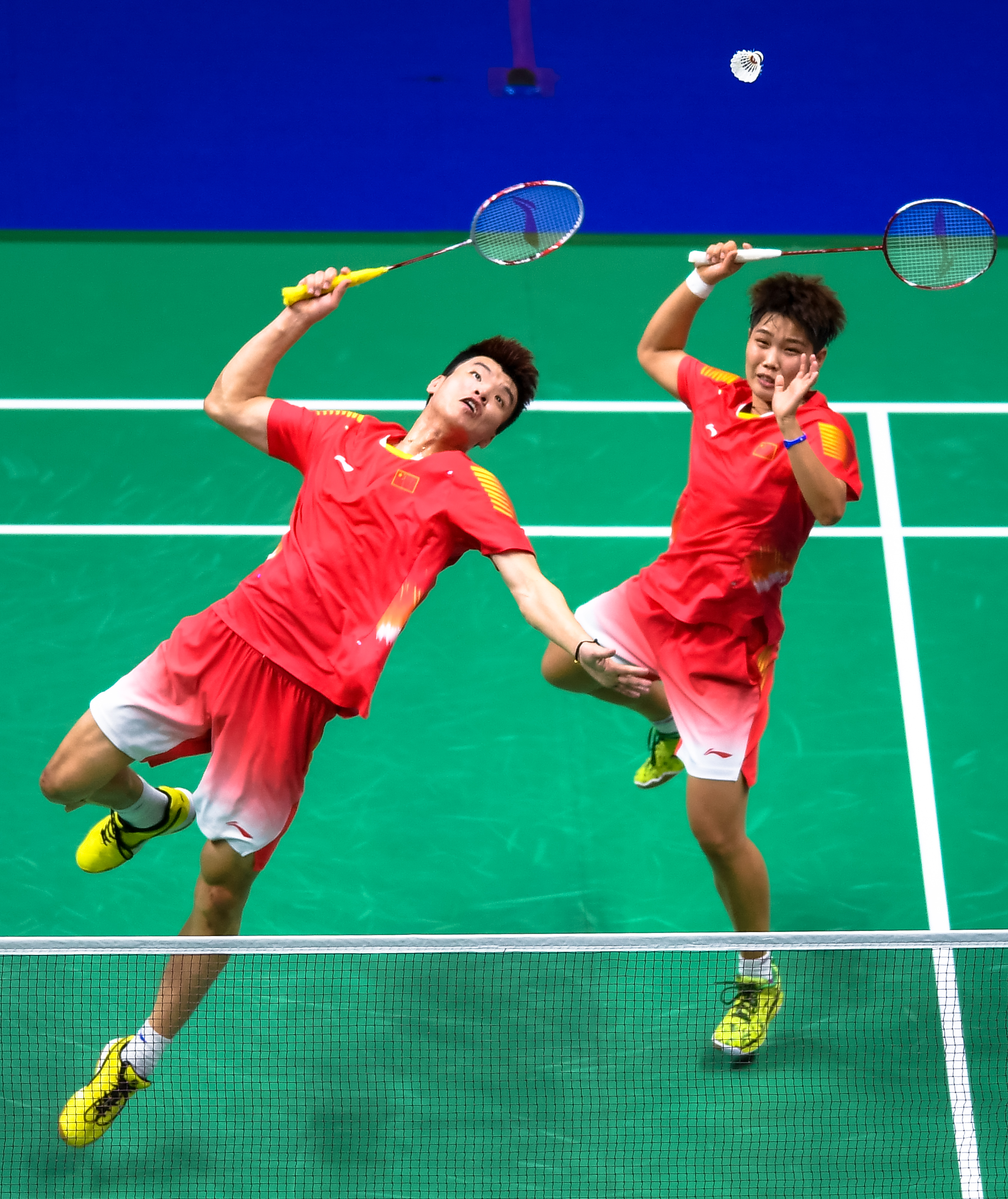 羽毛球——世锦赛:王懿律/黄东萍晋级八强(2)