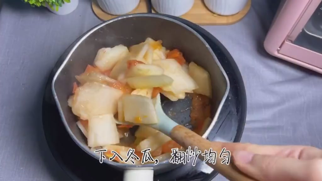 超低脂的冬瓜丸子汤,冬天就是要吃热乎乎的 就是要暖你