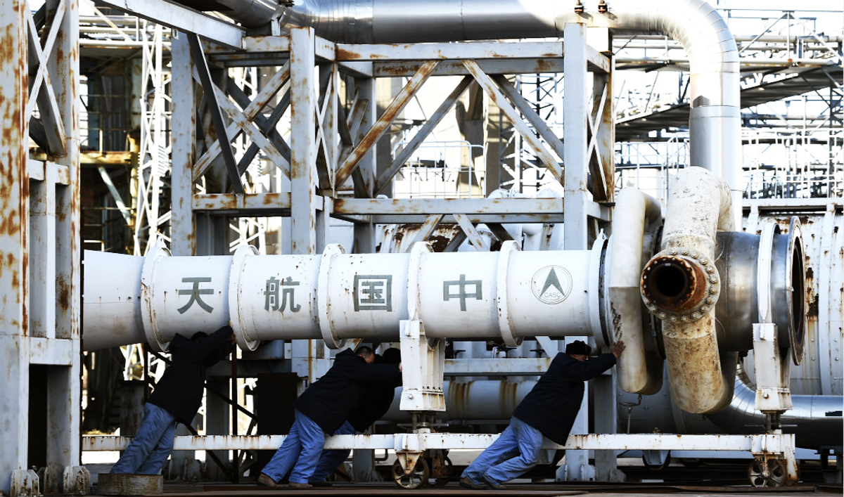 长征8号火箭2级yf75发动机校准试车完成 现有型号魔改 2020年首飞