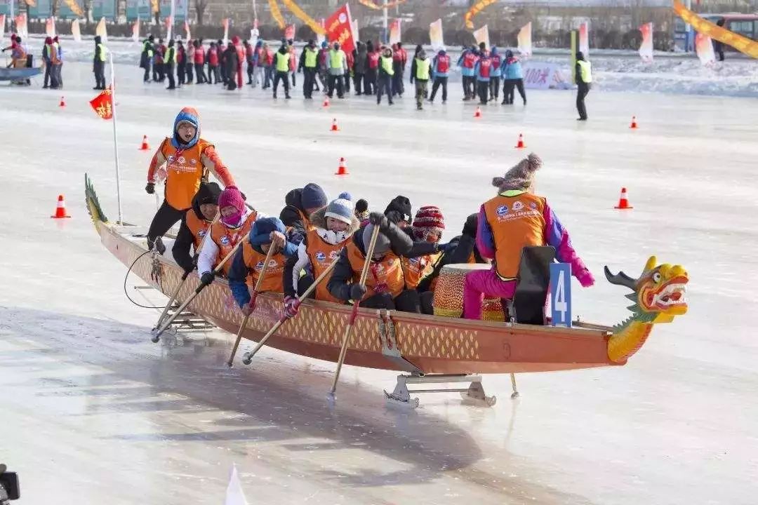 地点:山海关老龙头景区 || 2019京津冀冰上龙舟邀请赛暨山海关冰雪节