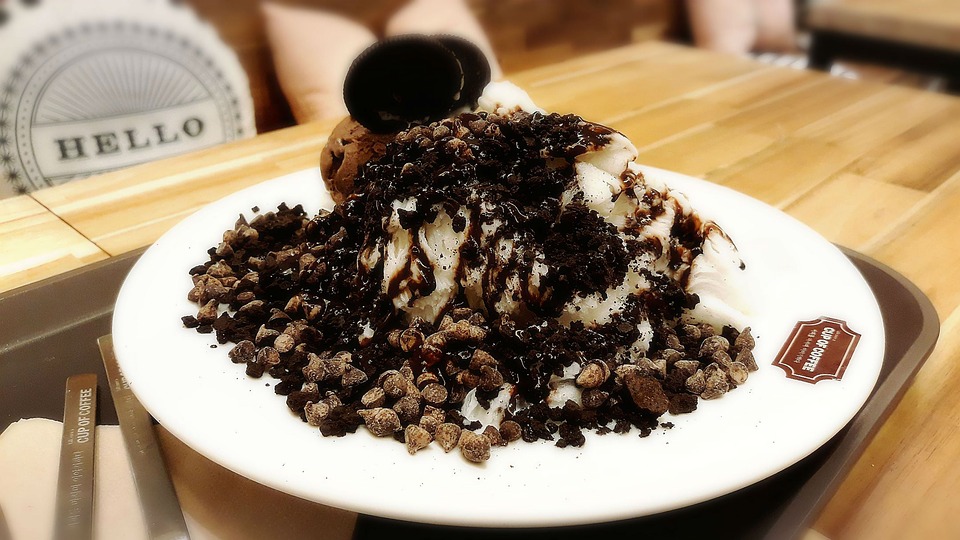 水瓶座-巧克力刨冰