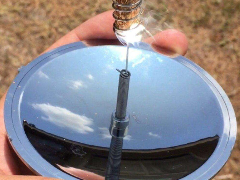 易拉罐太阳灶科技制作图片